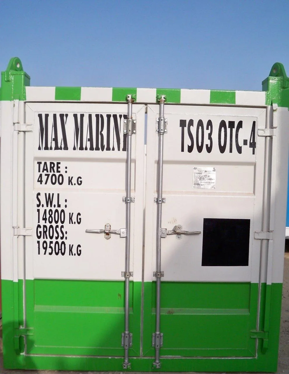 Offshore Containers & Baskets operations support in Egypt