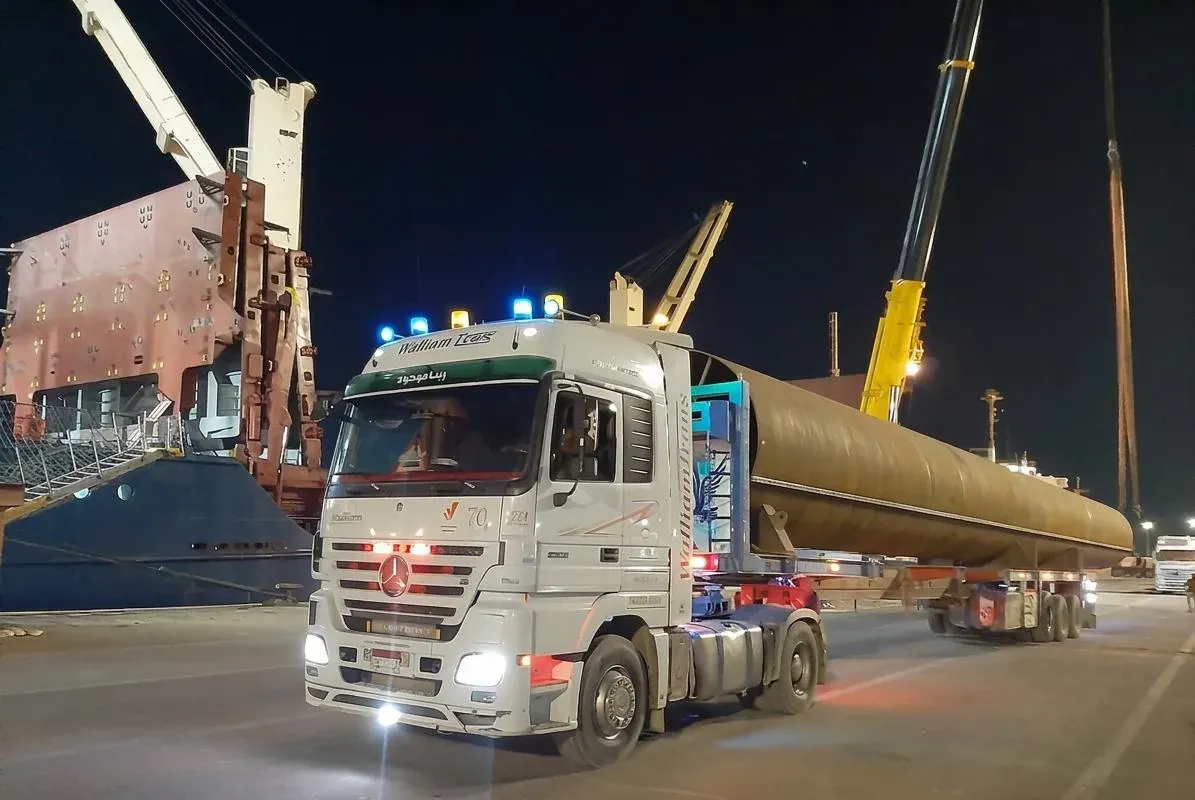 Project Cargo, Heavy Lift & Inland Transport operations support in Egypt