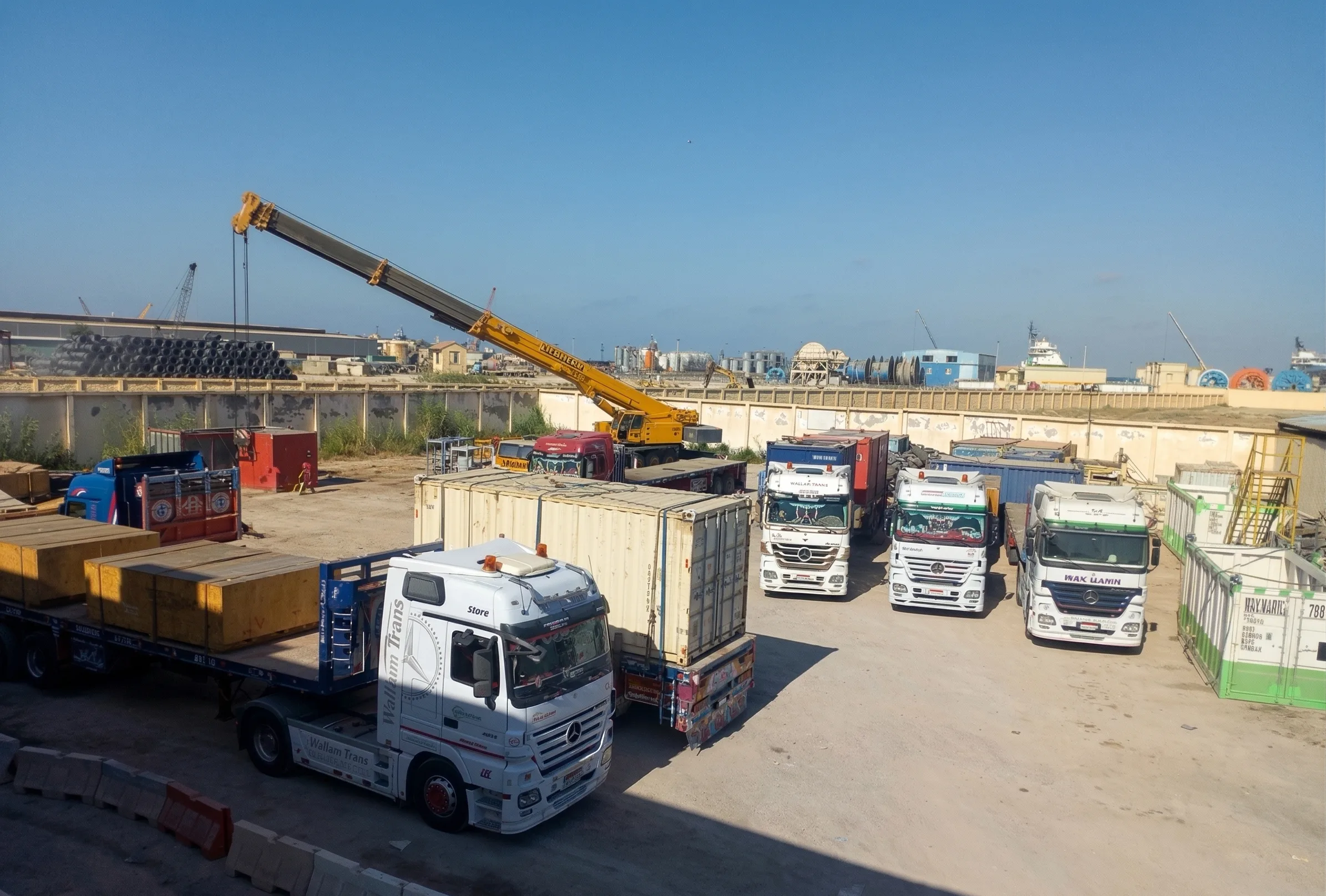 Logistics & Free Zone operations by Max Marine Group in Egypt